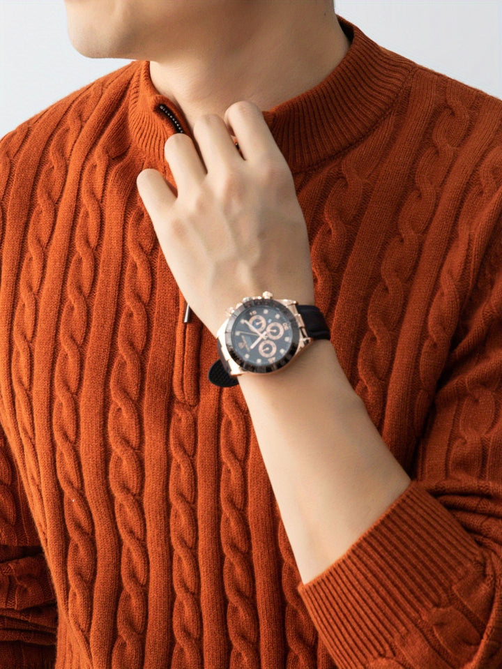 The Mason™ Cable Knit Quarter-Zip Buy 1 > Get 1