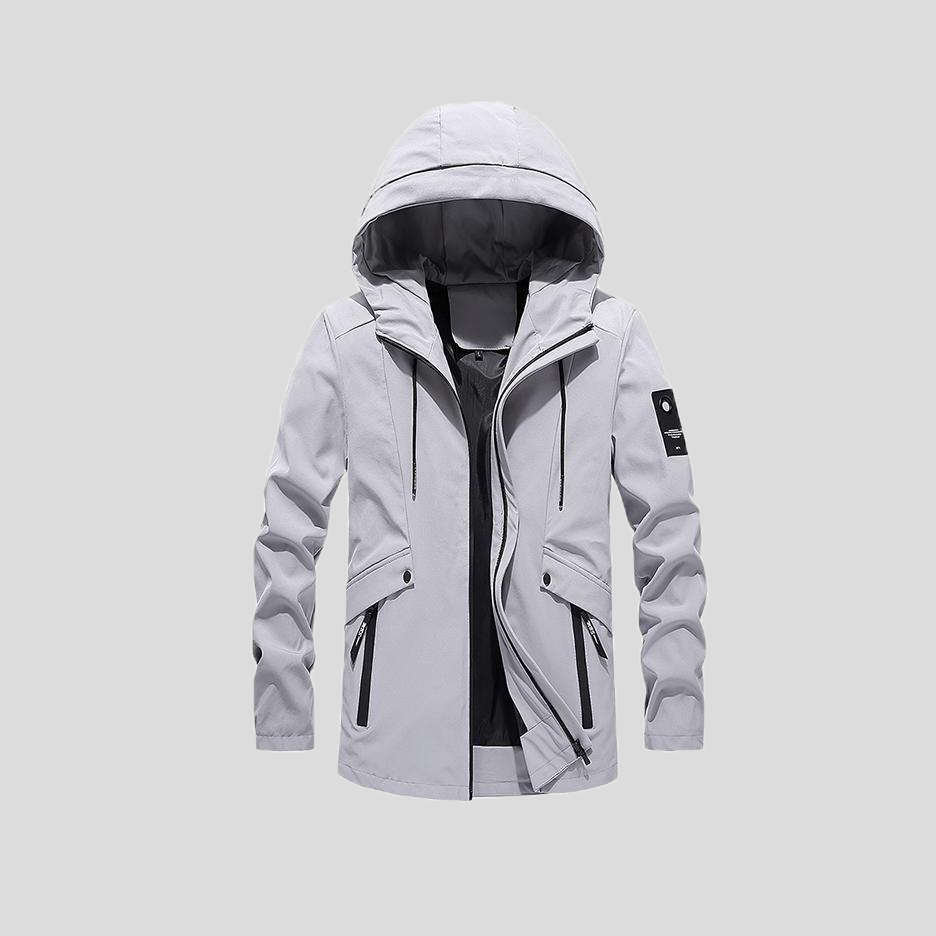 Ironcrest™ | All-Weather Hooded Shell Jacket