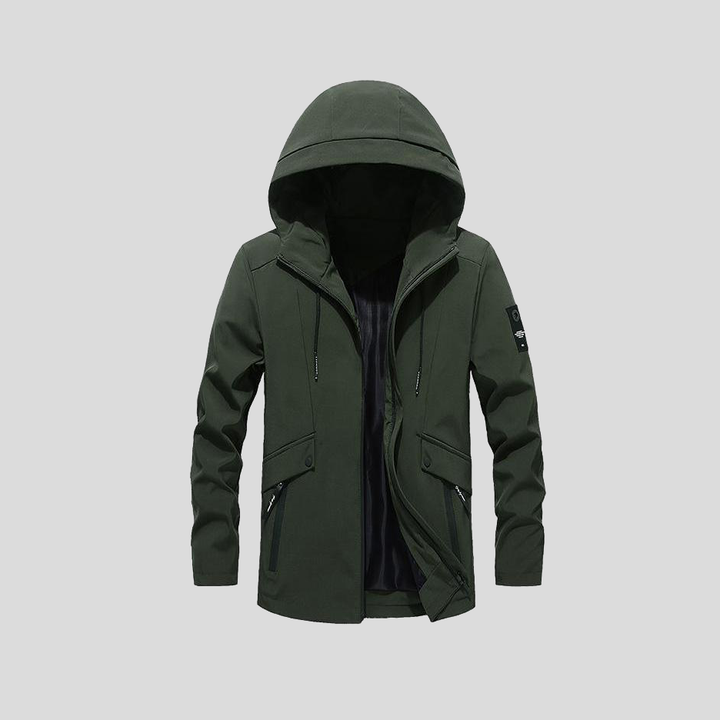 Ironcrest™ | All-Weather Hooded Shell Jacket
