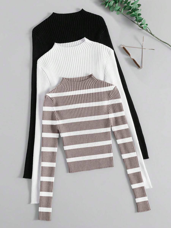 Diane™ 3-Piece Ribbed Knit Set