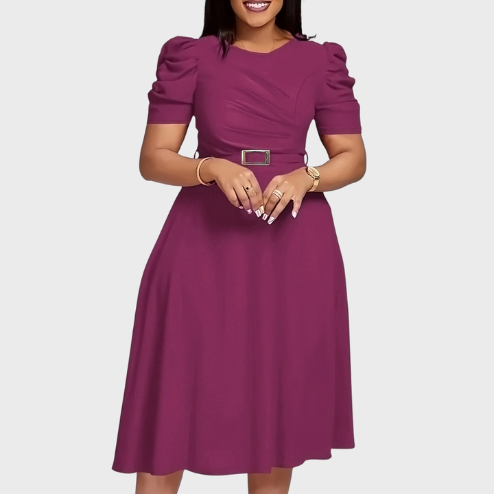 Harriet Bloom | Soft-Touch Midi Dress