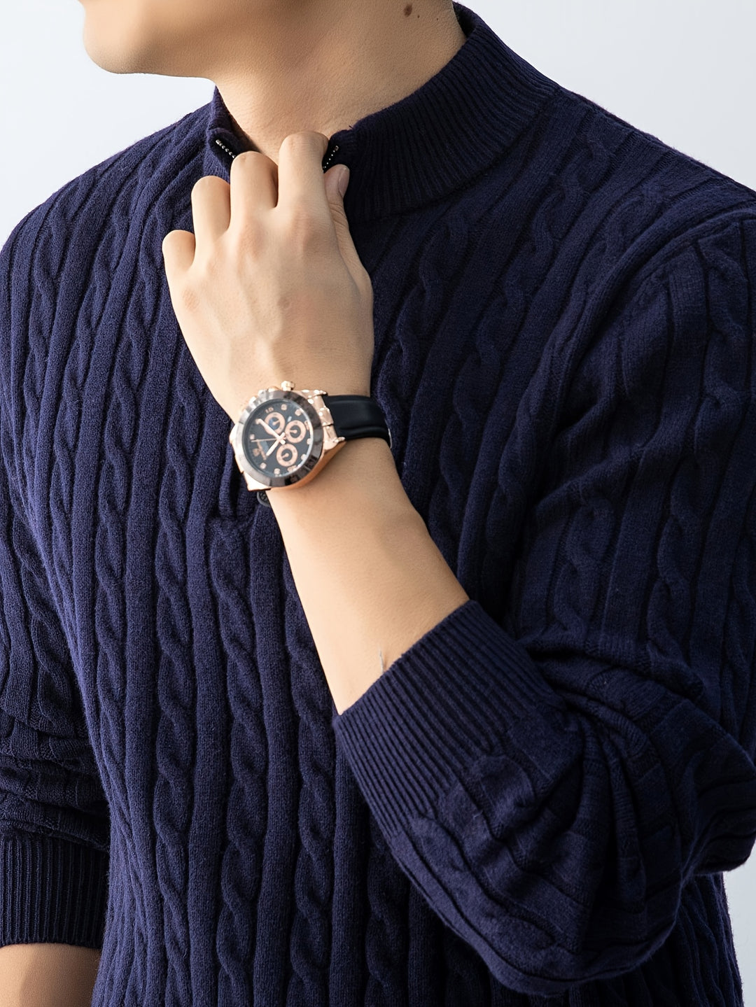 The Mason™ Cable Knit Quarter-Zip Buy 1 > Get 1