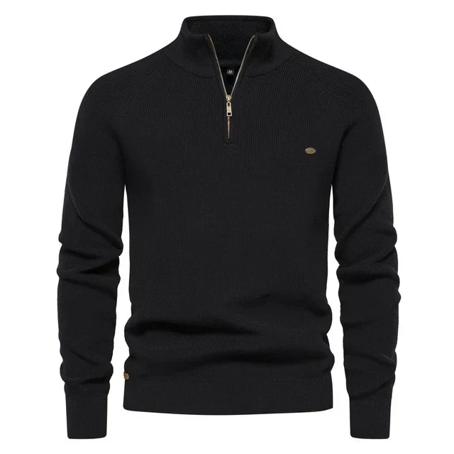 Alve™ | Knitted Zip-Up Sweater