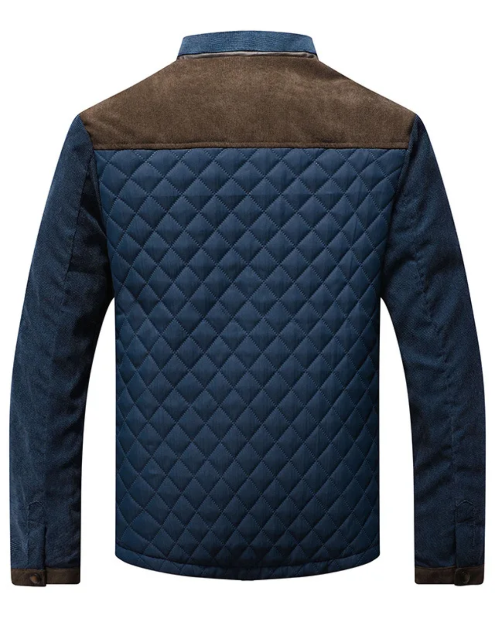 Mathias™ | Quilted Suede-Detail Jacket
