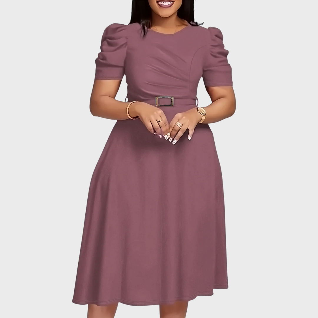 Harriet Bloom | Soft-Touch Midi Dress