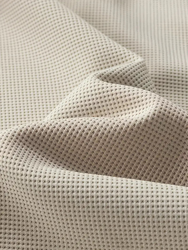 Aldous™ | Men’s Layered Waffle-Knit Long Sleeve