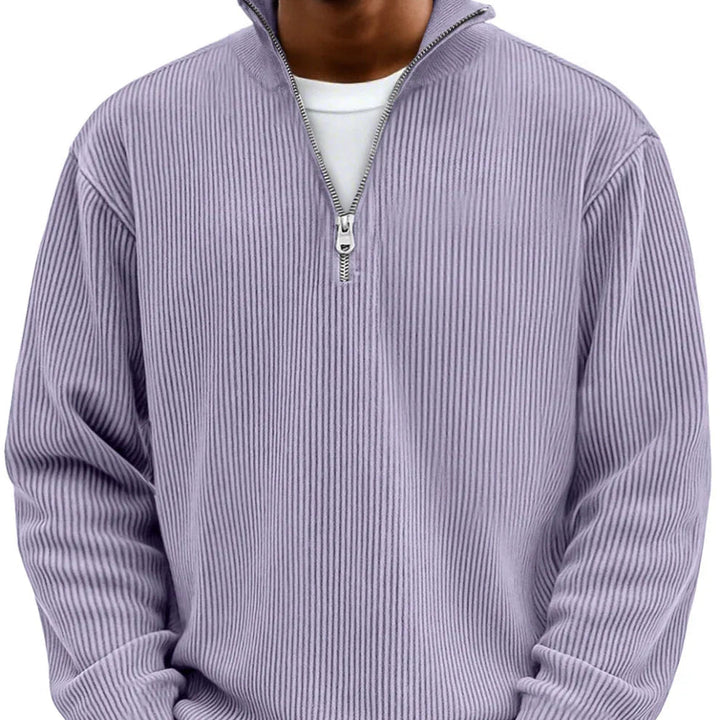 Calix | Men’s Modern Quarter-Zip Sweater