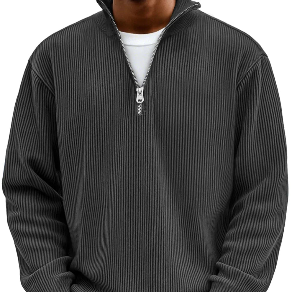 Calix | Men’s Modern Quarter-Zip Sweater