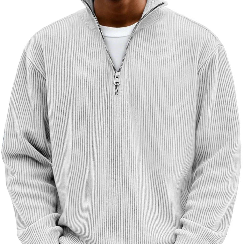 Calix | Men’s Modern Quarter-Zip Sweater