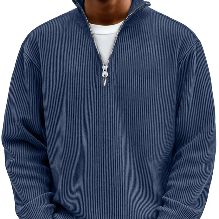 Calix | Men’s Modern Quarter-Zip Sweater