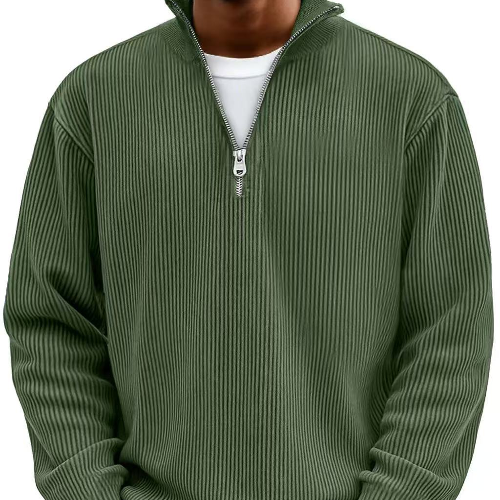 Calix | Men’s Modern Quarter-Zip Sweater