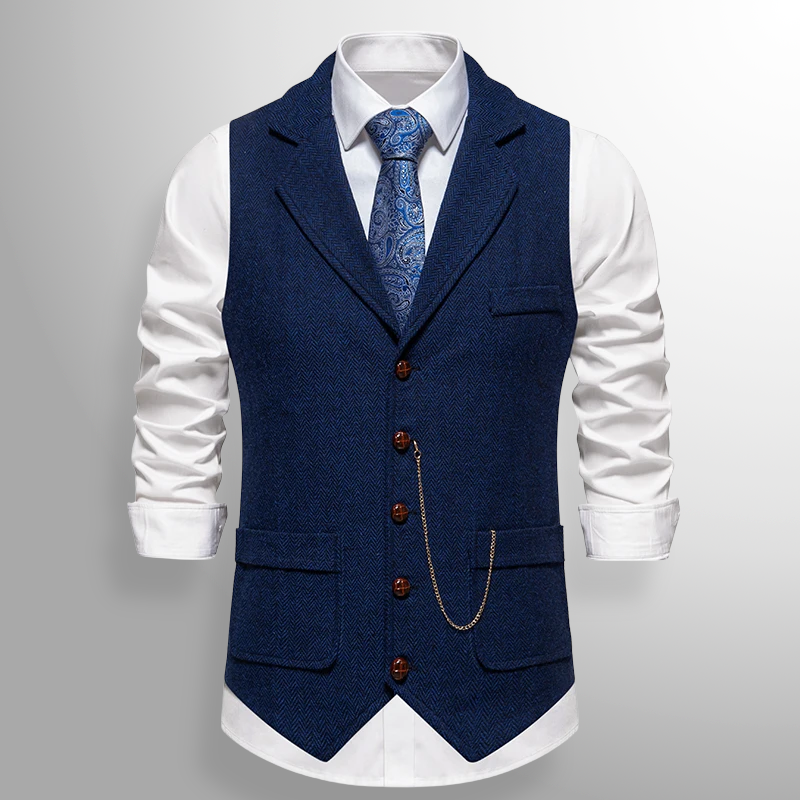Graham | Classic Tweed Waistcoat with Heritage Detail