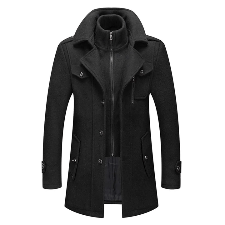 Henrik™ | Modern Wool Overcoat
