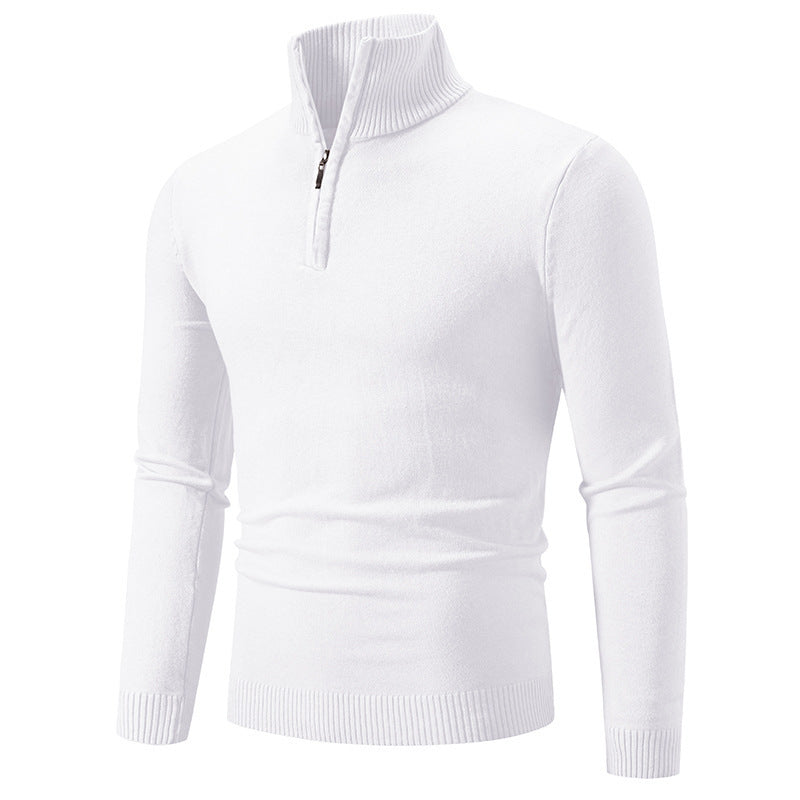 Luca Patrico | Slim Fit Men's Pullover in Polyester