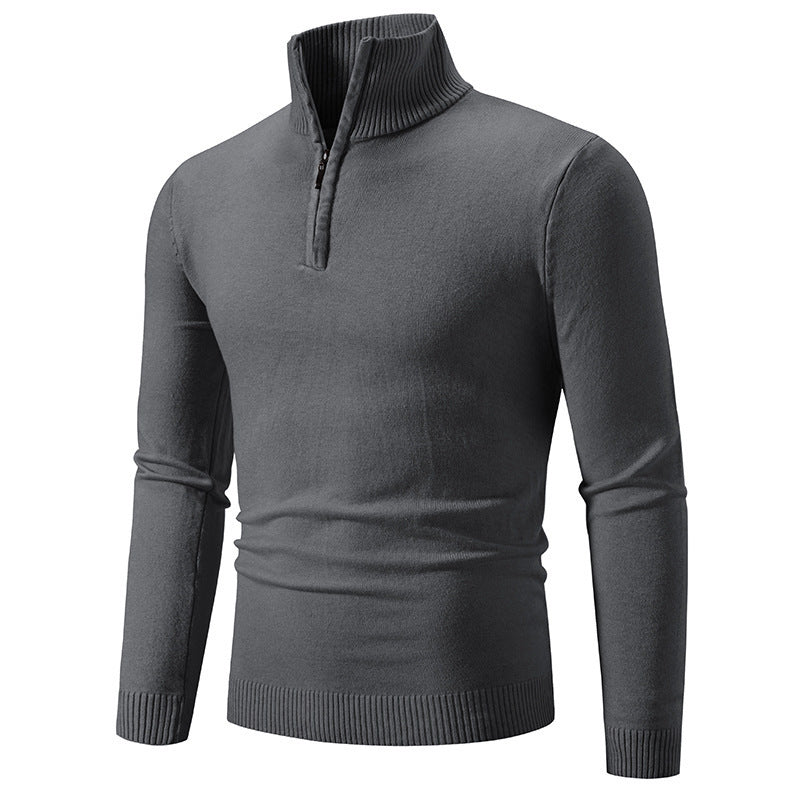 Luca Patrico | Slim Fit Men's Pullover in Polyester
