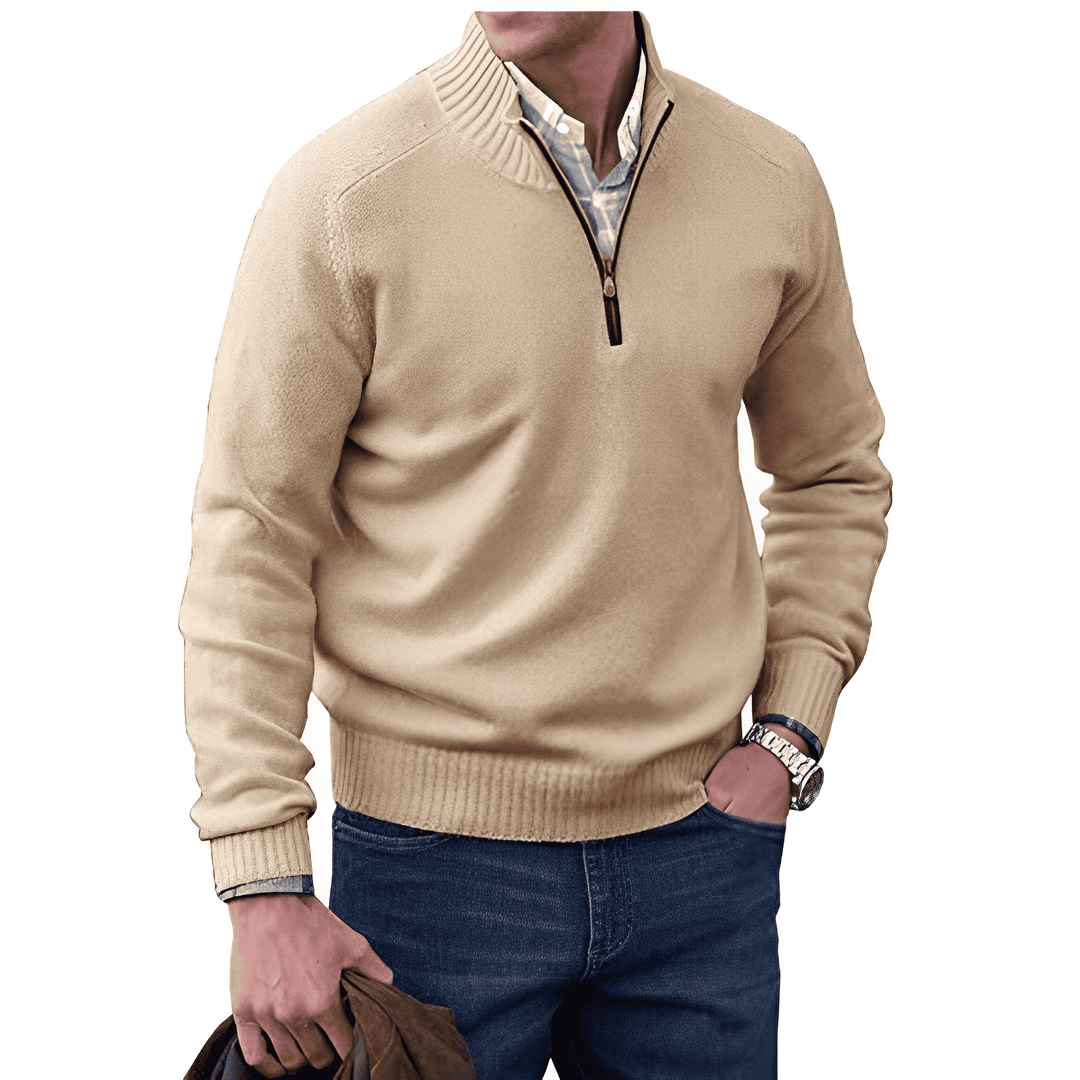 Matteo Ricci | Luxe Cashmere Men's Jumper with Zip