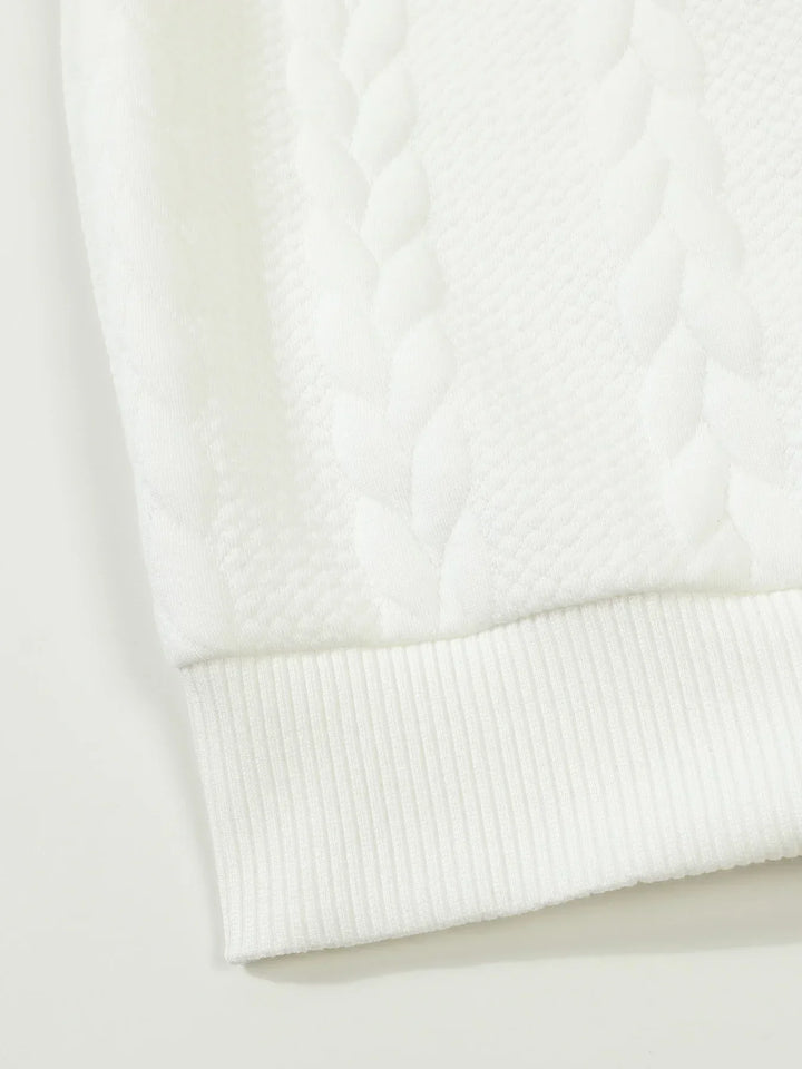 Oliver™ | Men’s High-Neck Cable-Knit Sweater