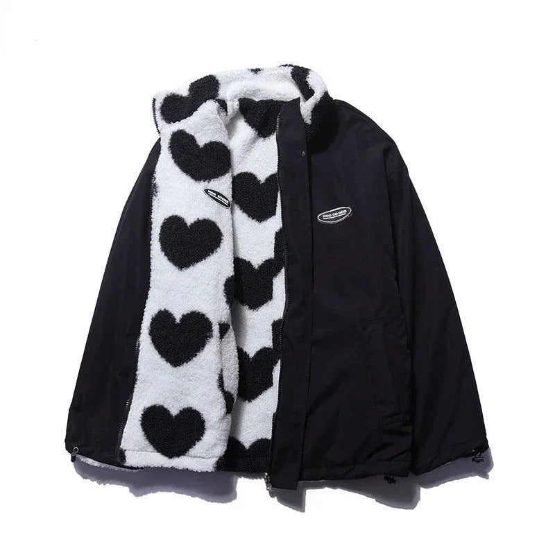 Katharine | Reversible Heart Jacket