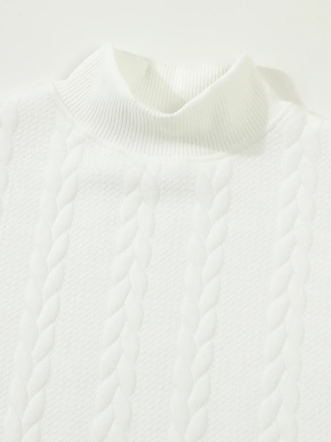 Oliver™ | Men’s High-Neck Cable-Knit Sweater