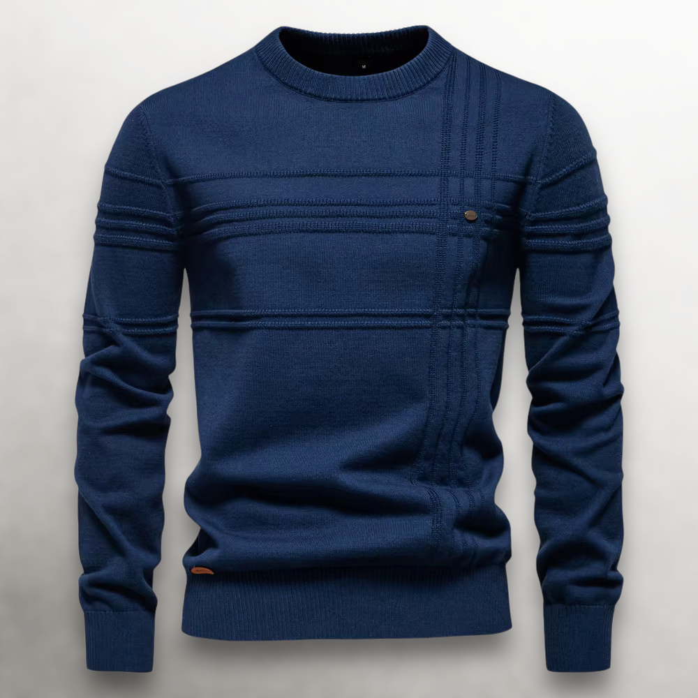 Sullivan | Refined Cotton Knit Sweater