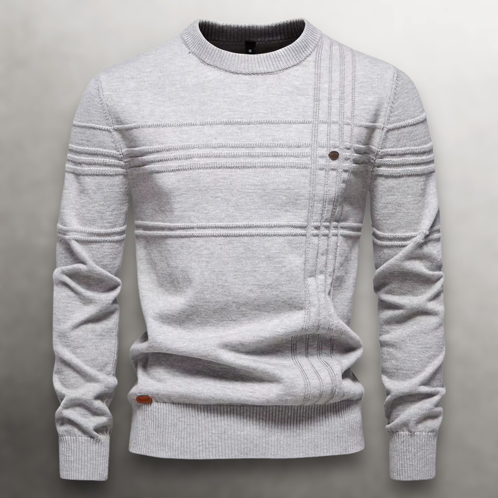 Sullivan | Refined Cotton Knit Sweater