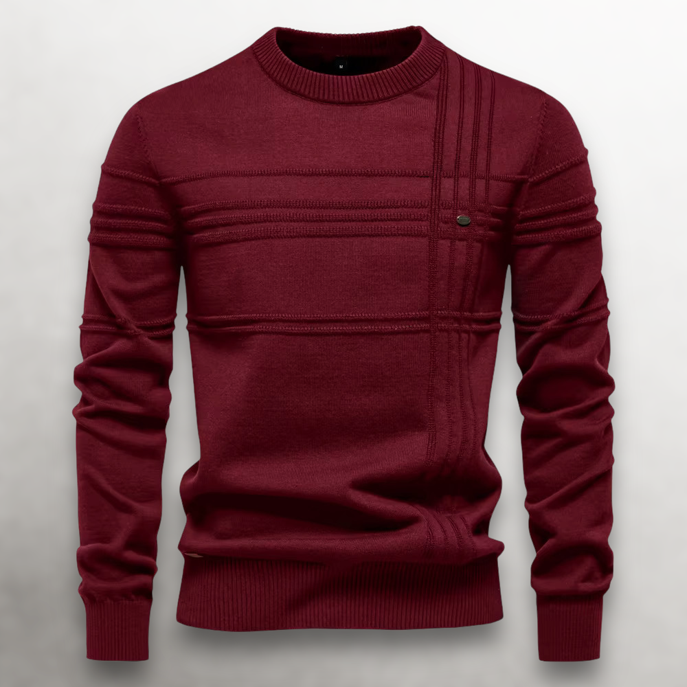 Sullivan | Refined Cotton Knit Sweater