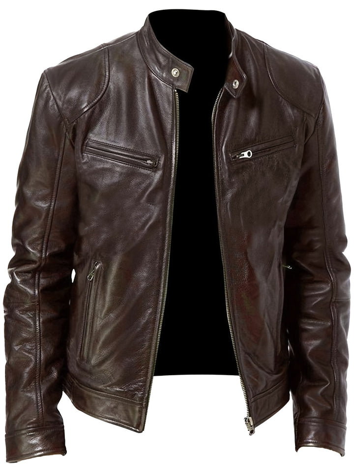 The Weston™ Faux Leather Jacket (Buy 1 > Get 1)