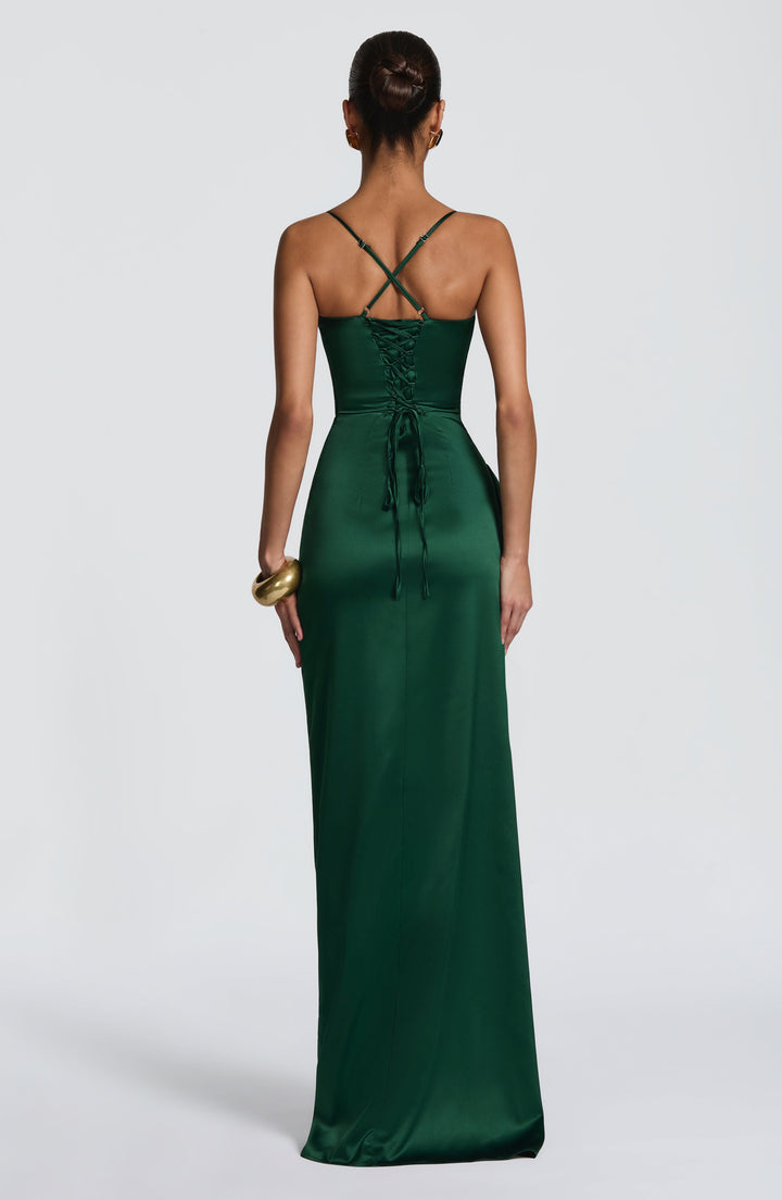 Helen Emerald Maxi Dress