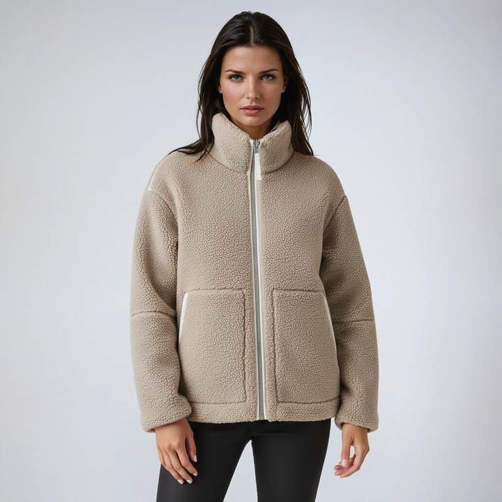 Soft Ladies Teddy Fleece Jacket