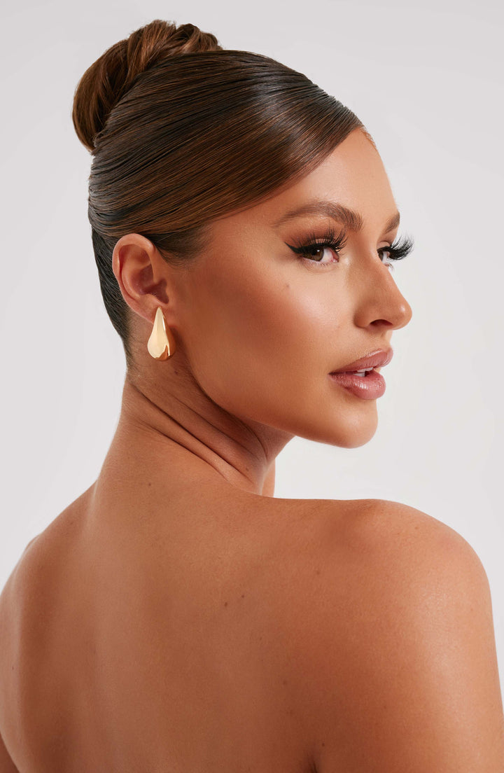 ✨ Fayth | Gold Droplet Earrings