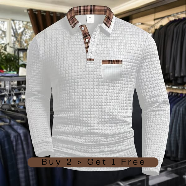 GABIN | Men’s Premium Textured Polo (Buy 2 > Get 1)